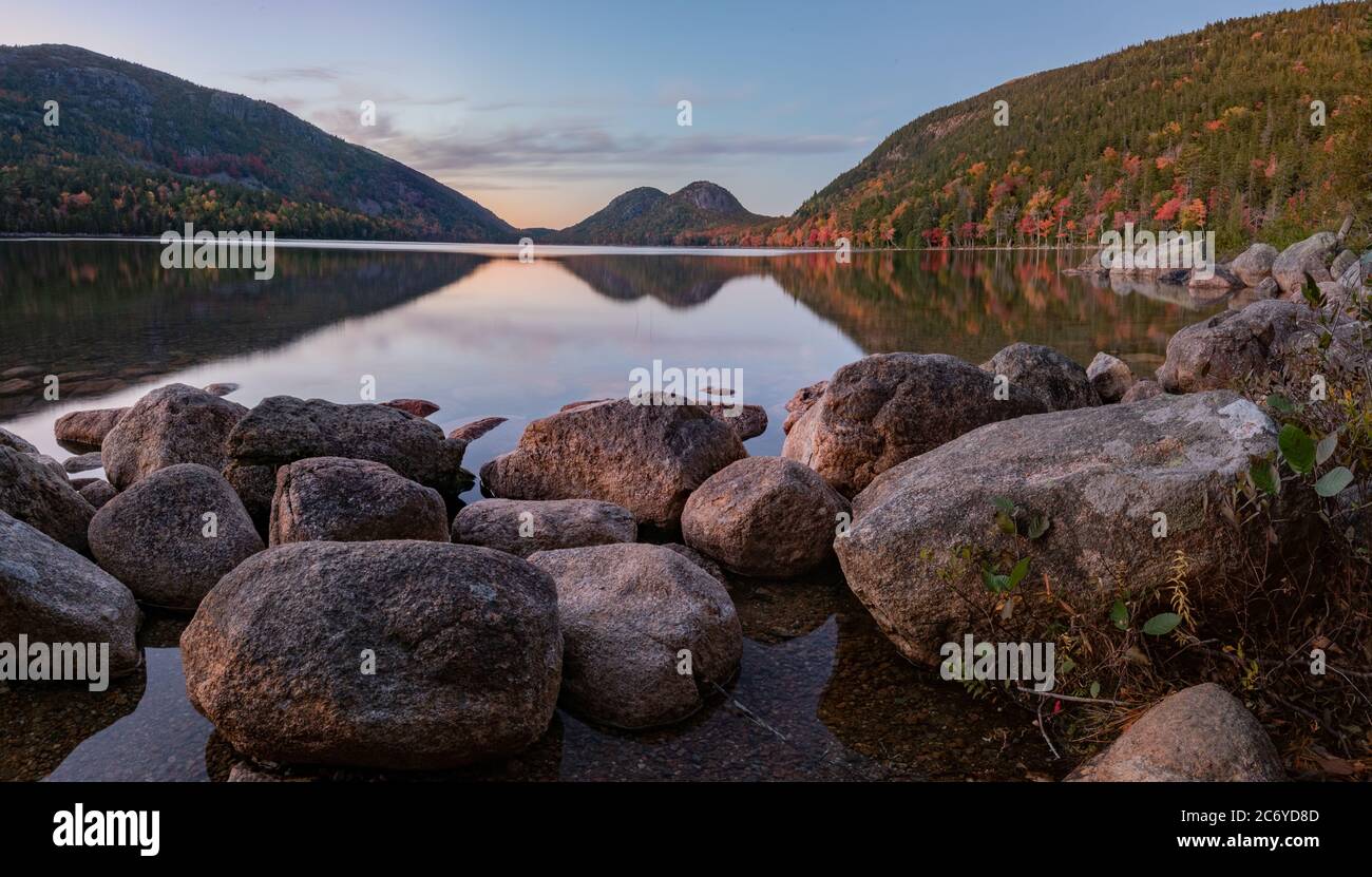 Acadia National Park in Maine Stock Photo