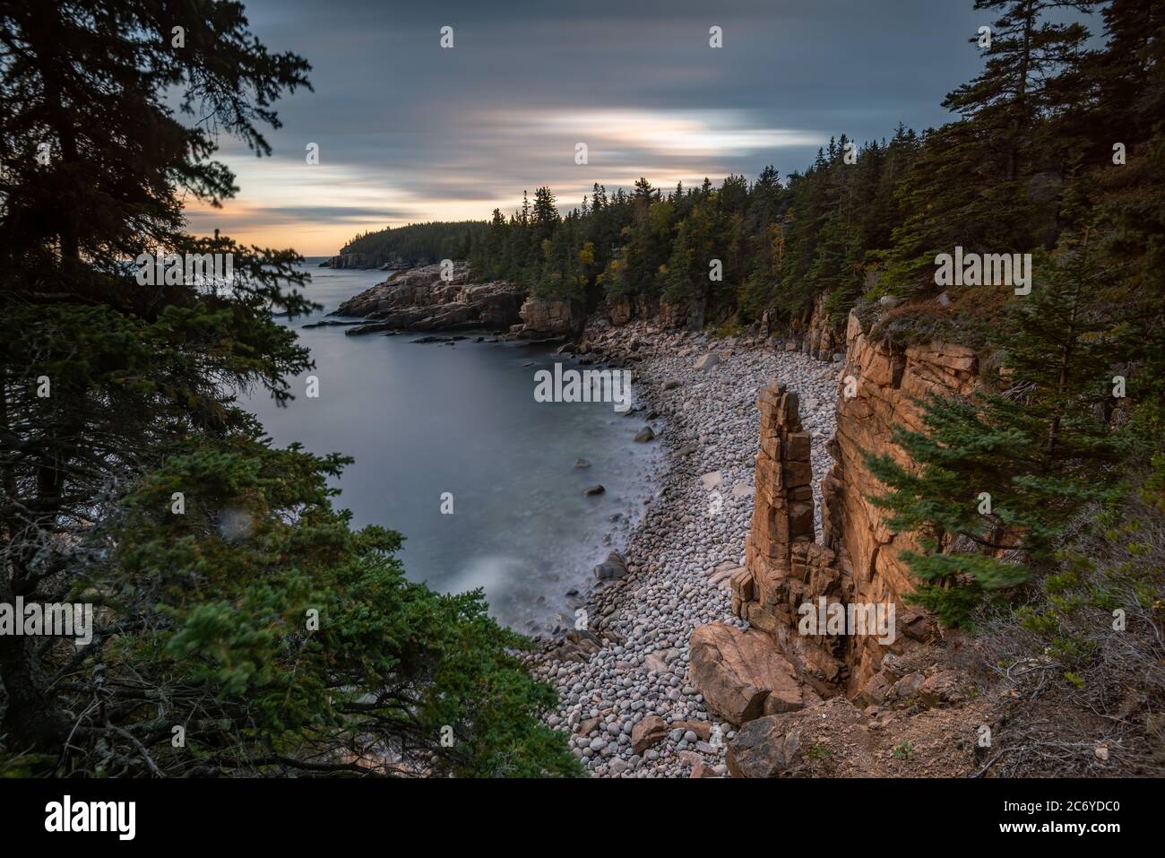 Acadia National Park in Maine Stock Photo