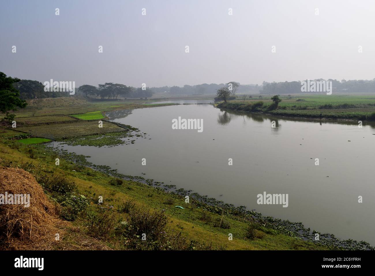 The Gumoti River in Bangladesh Stock Photo