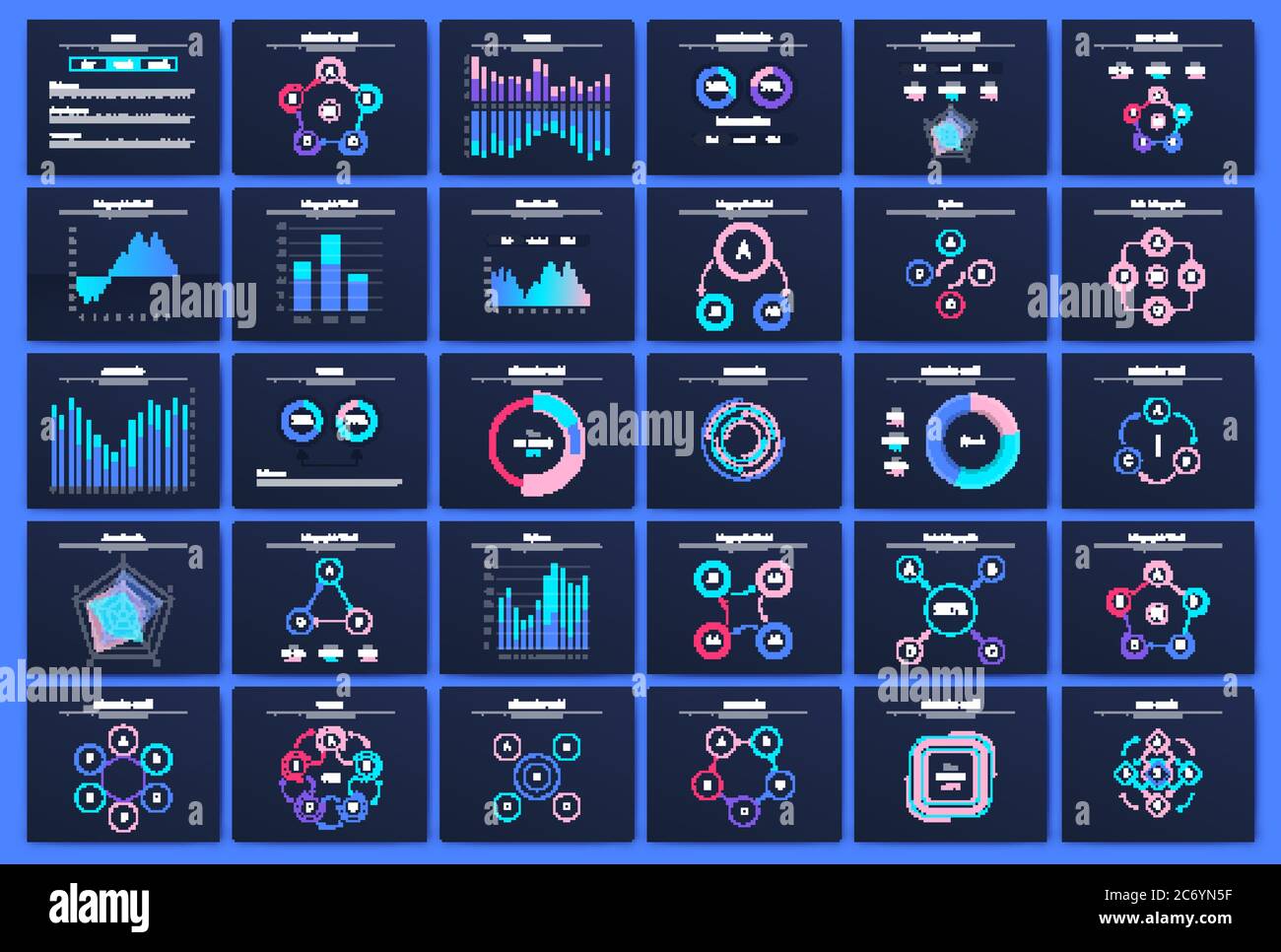 Infographic Fastened Big set infographics elements hi-res stock photography and images - Alamy