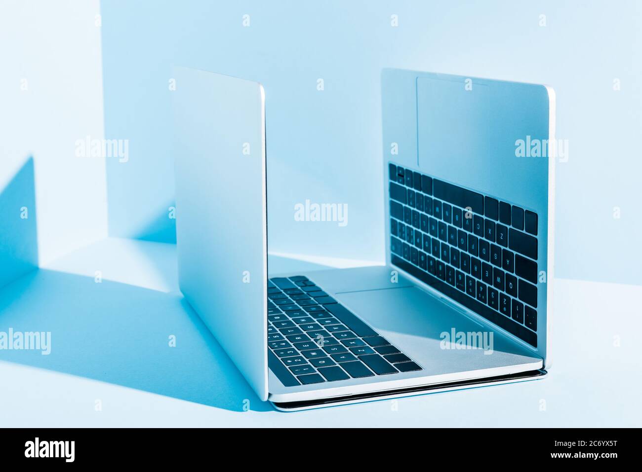 Modern laptops hi-res stock photography and images - Alamy