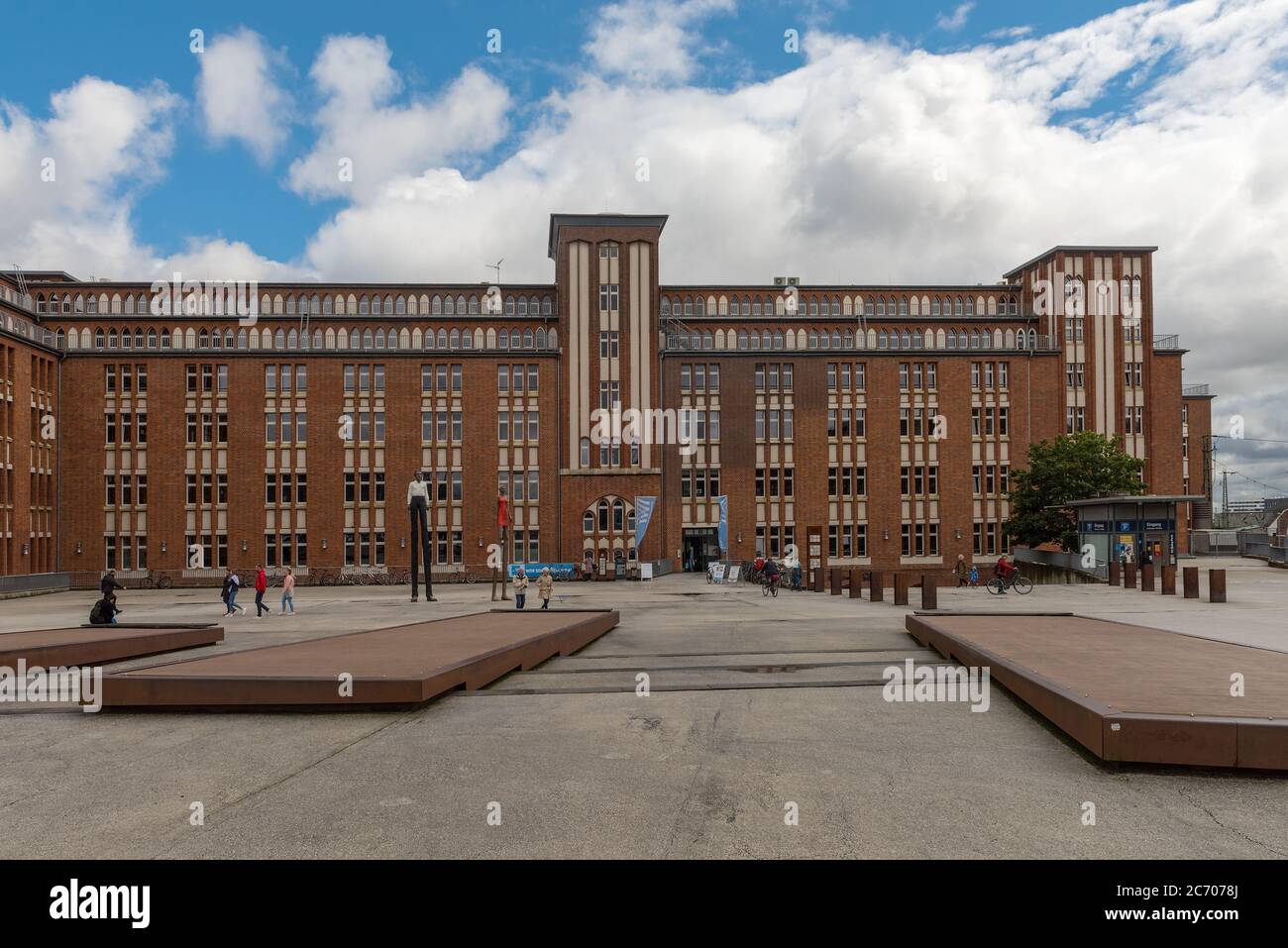 public library, central library in downtown Hamburg, Germany Stock Photo