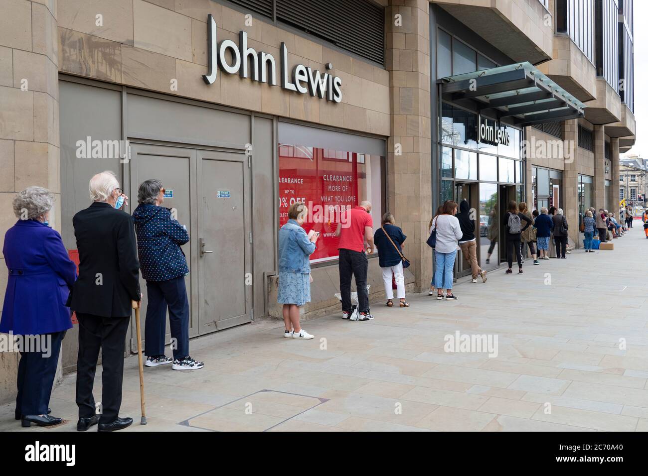 John lewis department store entrance hires stock photography and