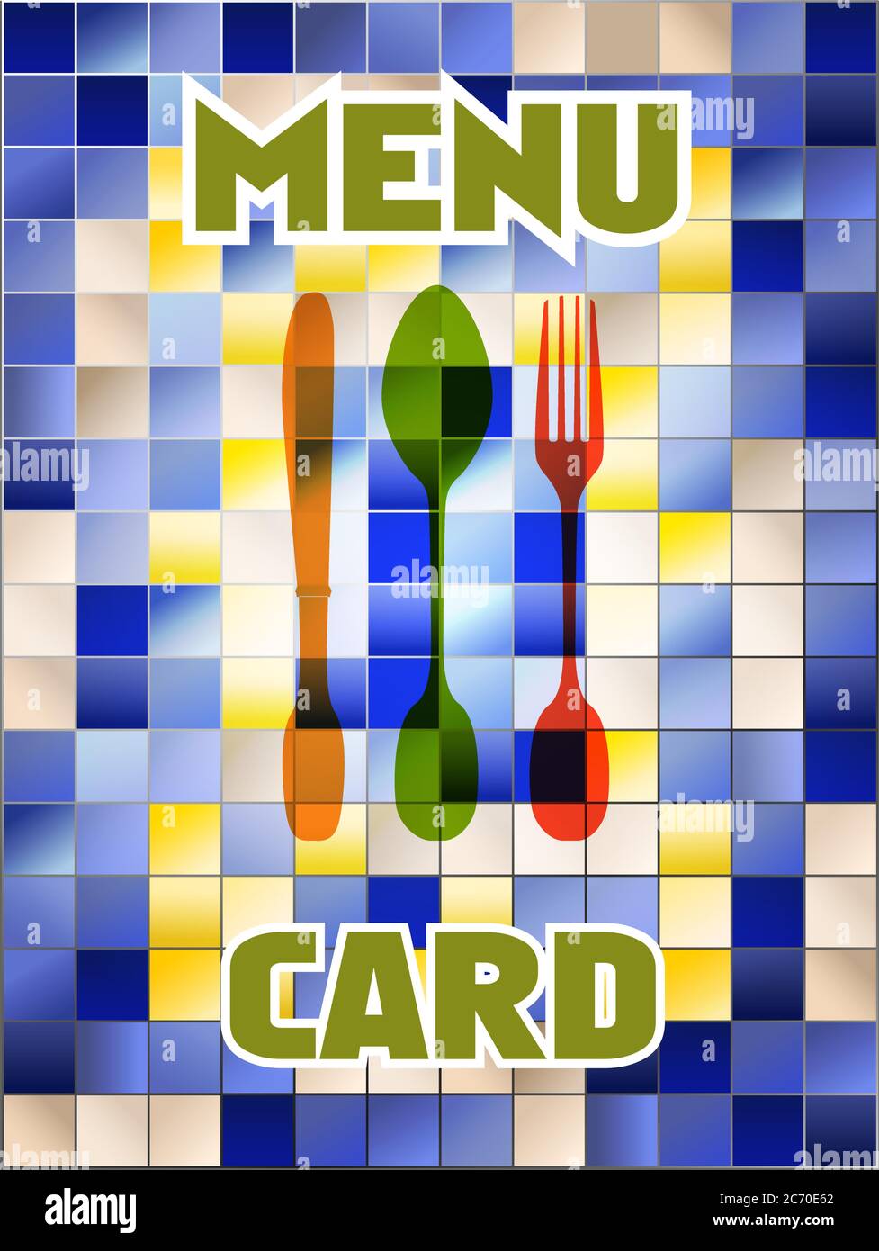 restaurant menu design template,copy space, vector Stock Vector Image ...