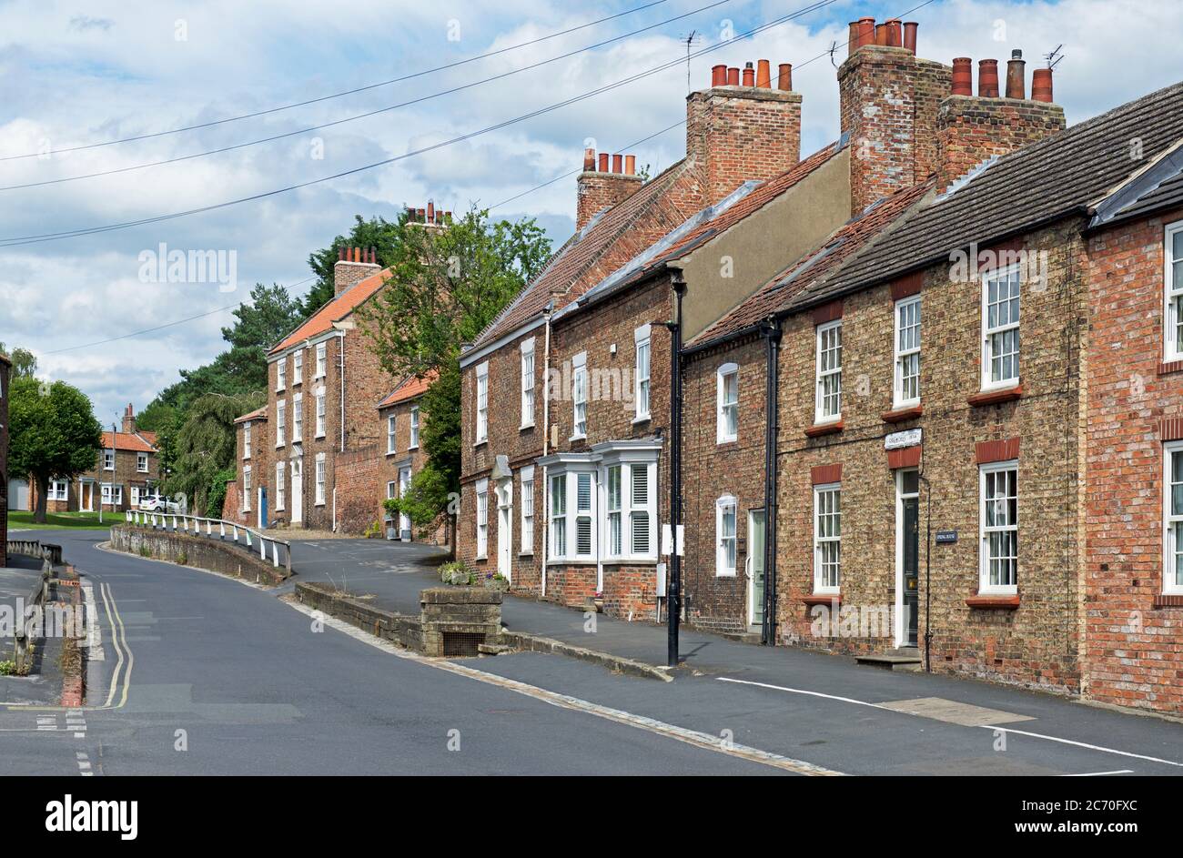 houses in Easingwold, North Yorkshire, England UK Stock Photo