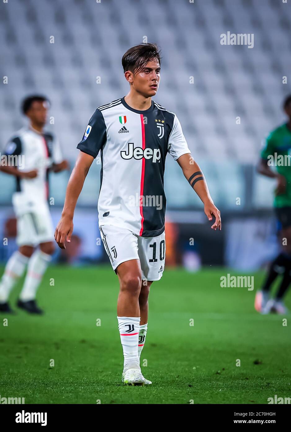 Paulo Dybala of Juventus during the Serie A 2019/20 match between Juventus  vs Atalanta BC at the Allianz Stadium, Turin, Italy on July 11, 2020 - Phot  Stock Photo - Alamy