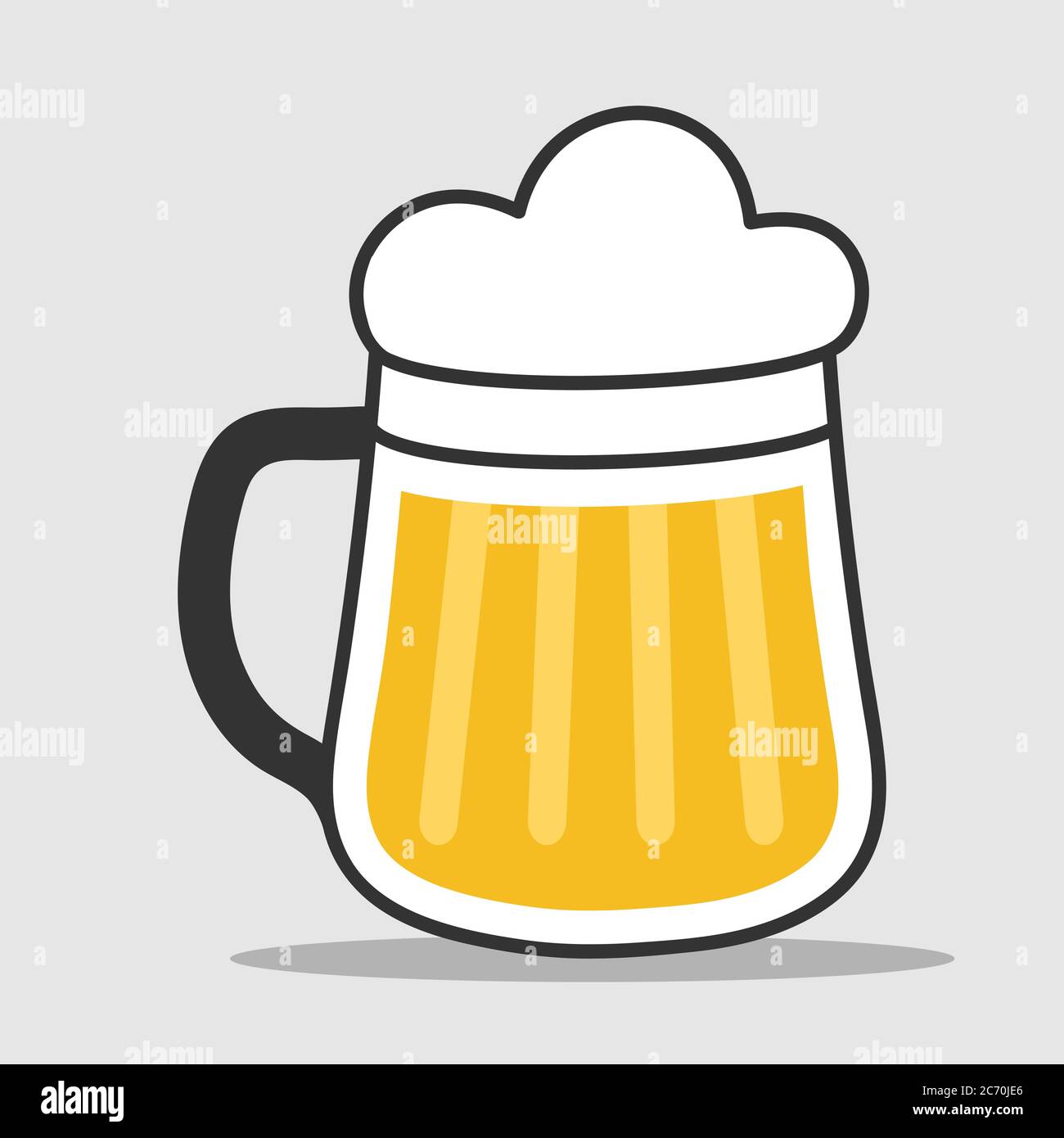 Beer Mug For Stickers Logos Stickers And Theme Design Color Simple Vector Illustration Stock Vector Image Art Alamy Beer Mug For Stickers Logos Stickers And Theme Design Color Simple Vector Illustration Stock Vector Image Art Alamy
