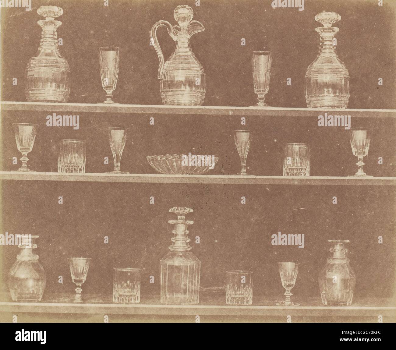 Articles of Glass, before June 1844 Stock Photo Alamy
