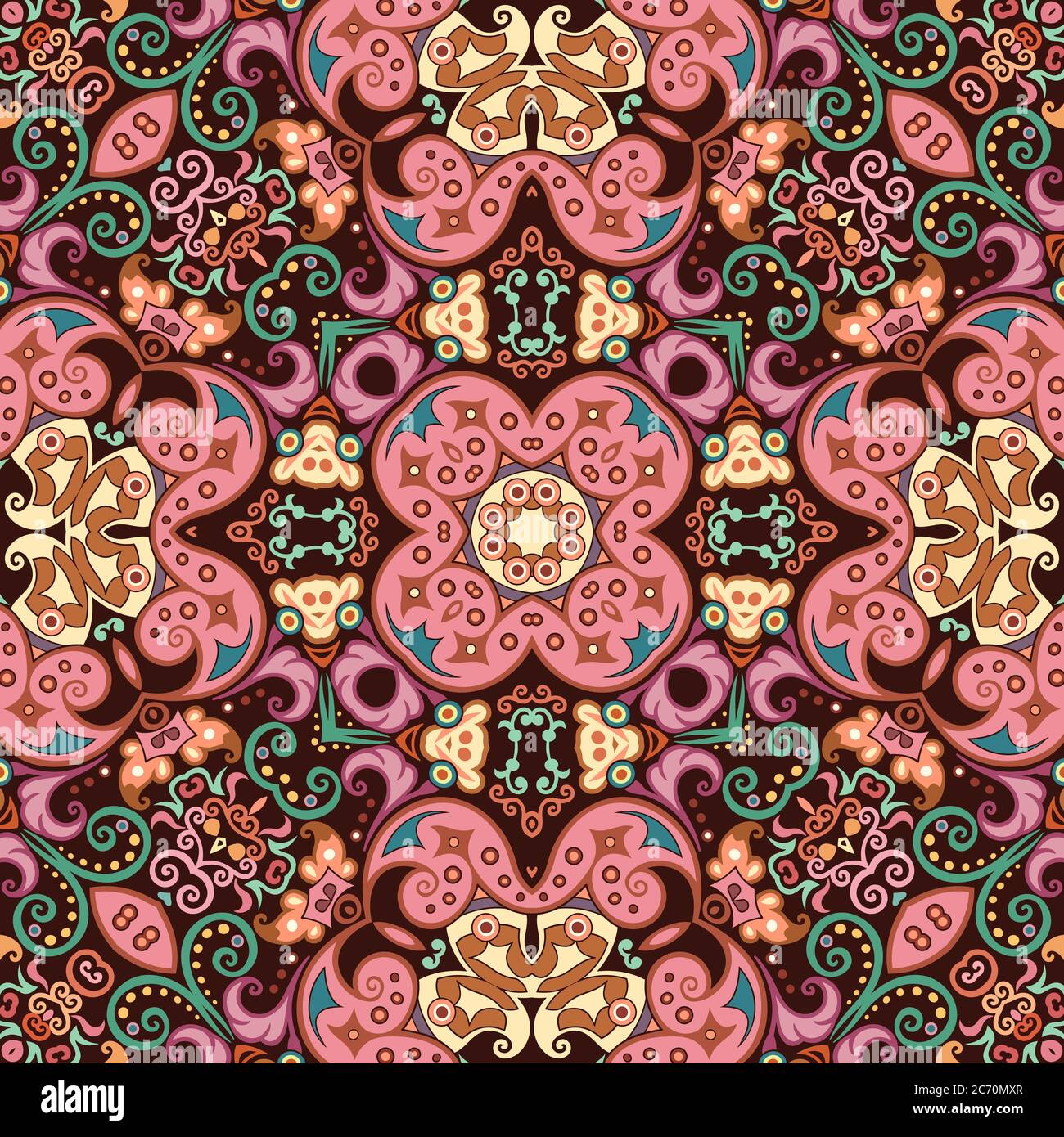 Abstract ethnic vector nature hi-res stock photography and images - Alamy