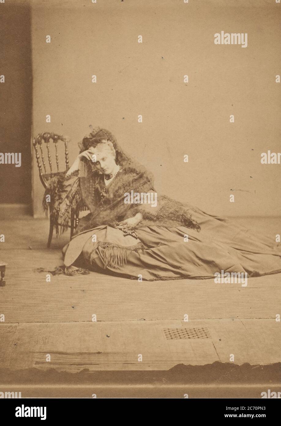 Le Chapelet, 1860s. Stock Photo
