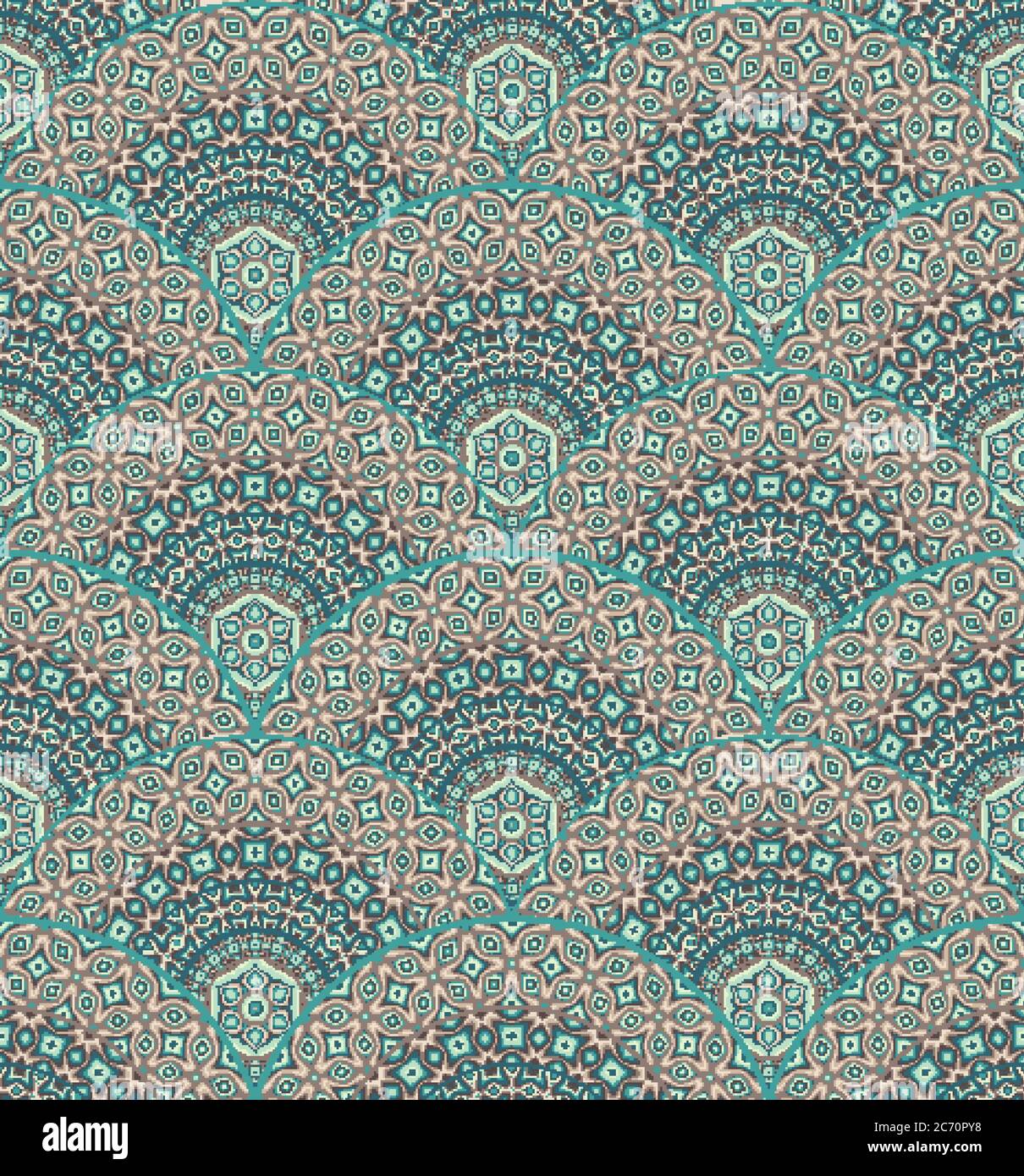 Vector vintage hand drawn seamless pattern Stock Vector Image & Art - Alamy