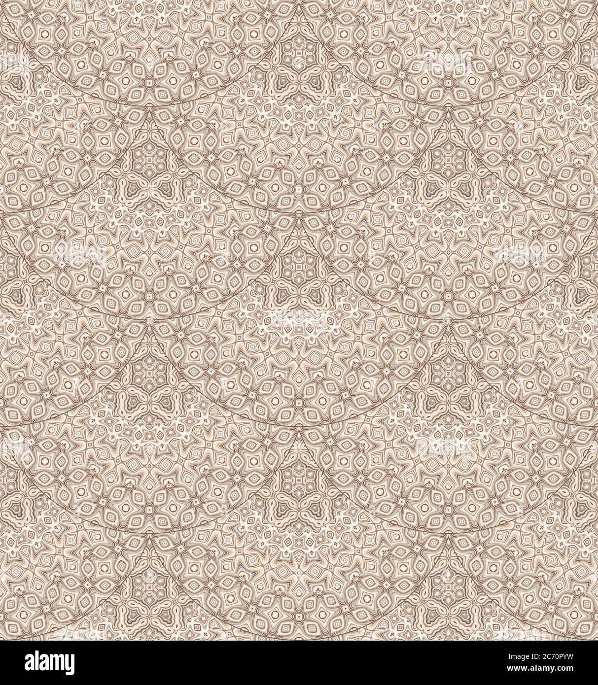 Vector abstract vintage hand drawn seamless pattern Stock Vector Image ...