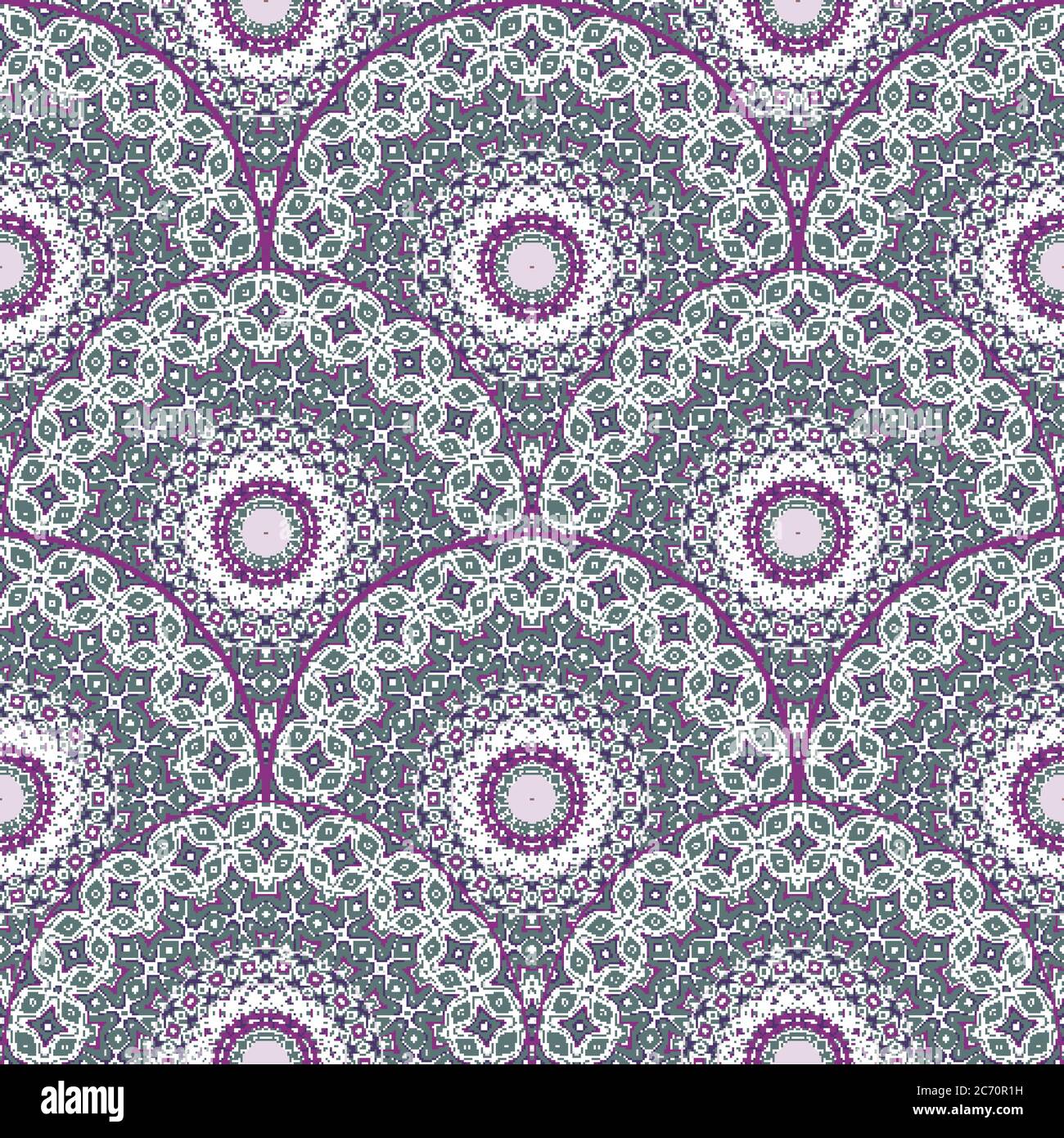 Vector vintage hand drawn seamless pattern Stock Vector Image & Art - Alamy