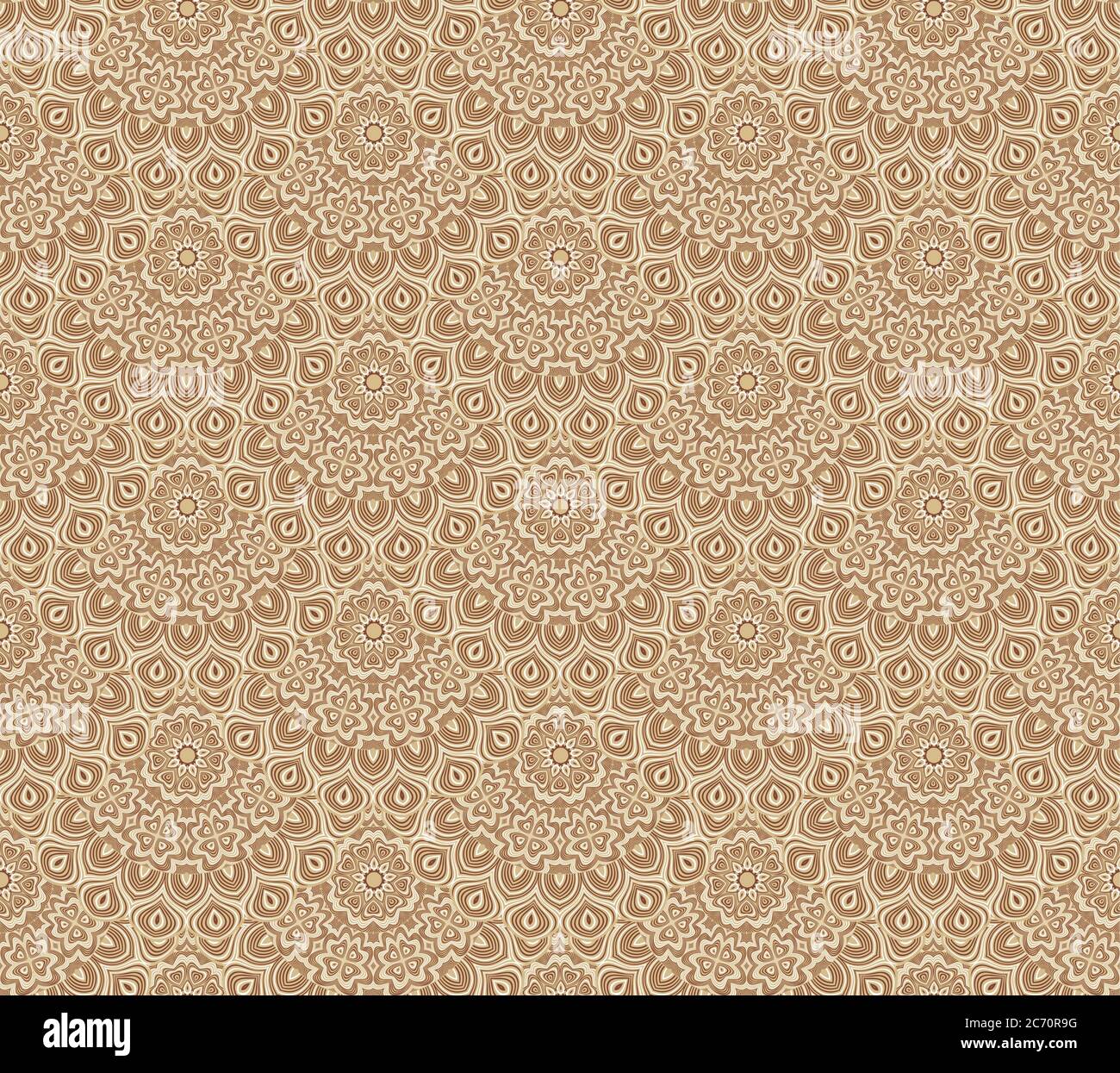 Vector vintage hand drawn seamless pattern Stock Vector Image & Art - Alamy