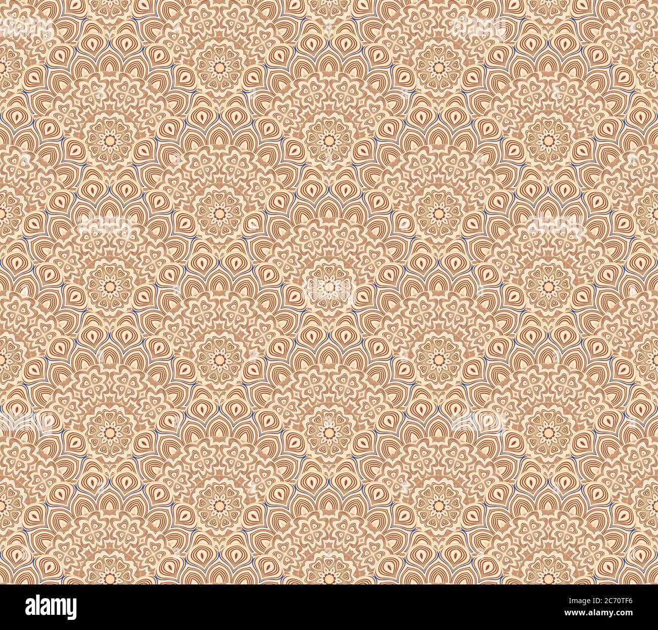 Vector vintage hand drawn seamless pattern Stock Vector Image & Art - Alamy