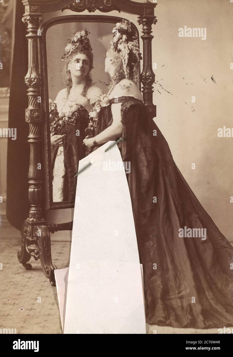 [Countess de Castiglione], 1895 Stock Photo Alamy