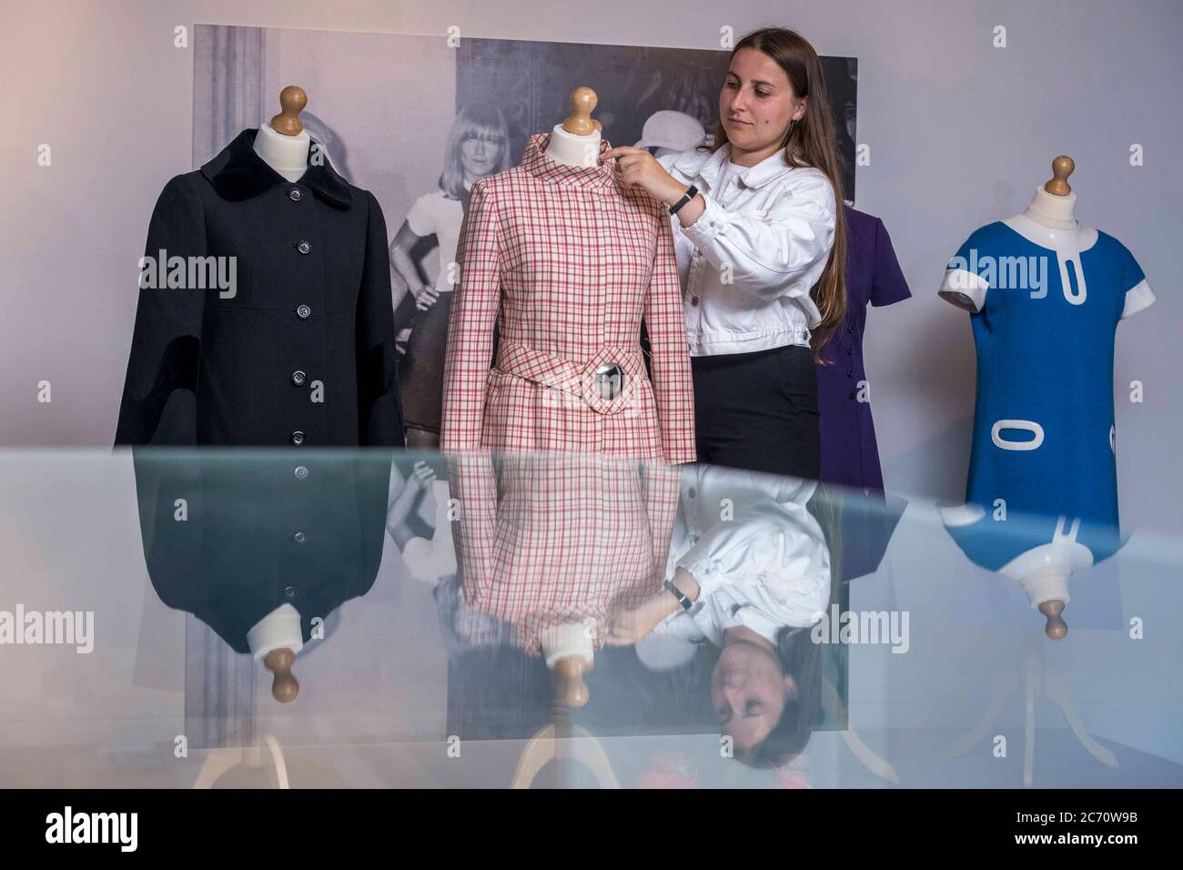 Edinburgh, United Kingdom. 13 July, 2020 Pictured L to R Marta