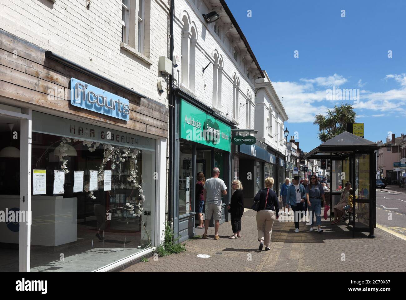 High Street, Christchurch, Dorset Stock Photo Alamy