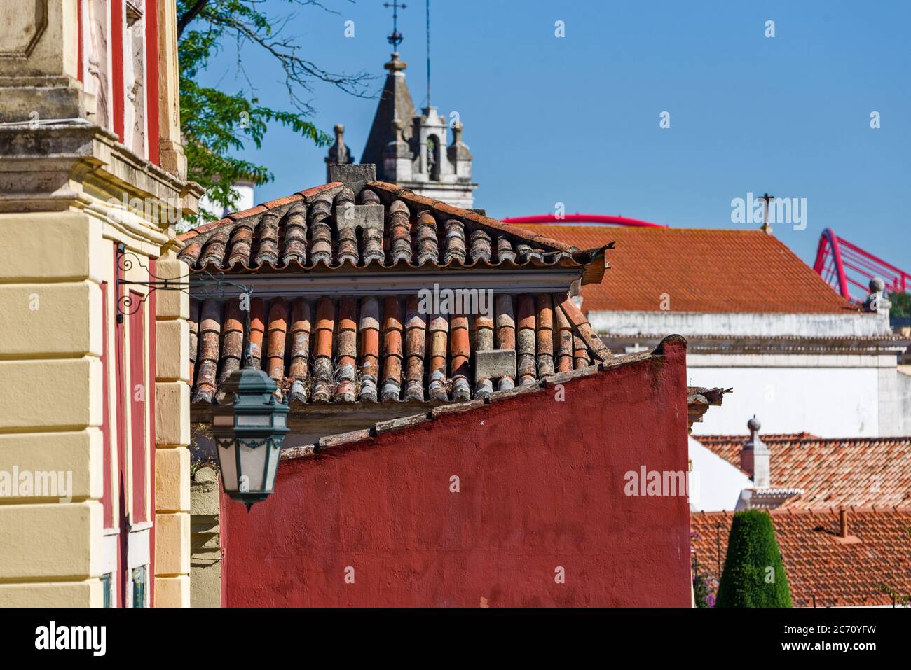 the entry of The Palace of the Marquesses of Fronteira in Lisbon