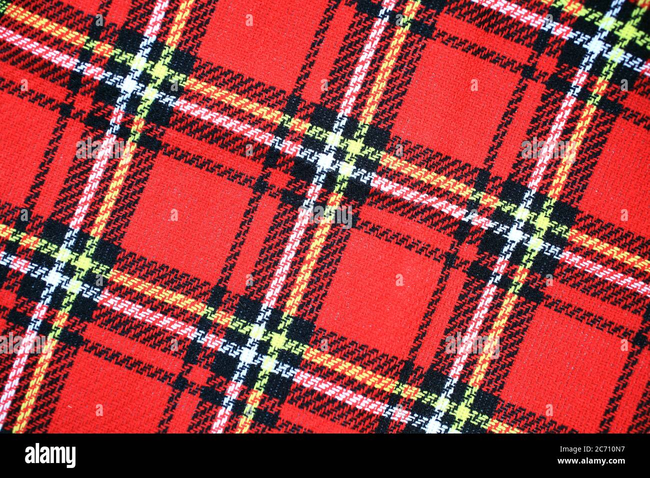 Tartan red background hires stock photography and images Alamy
