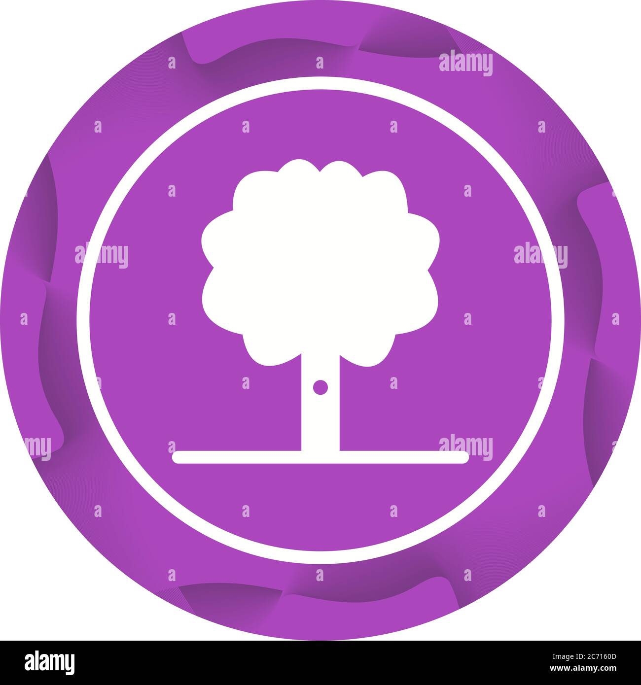Unique Tree II Vector Glyph Icon Stock Vector Image & Art - Alamy