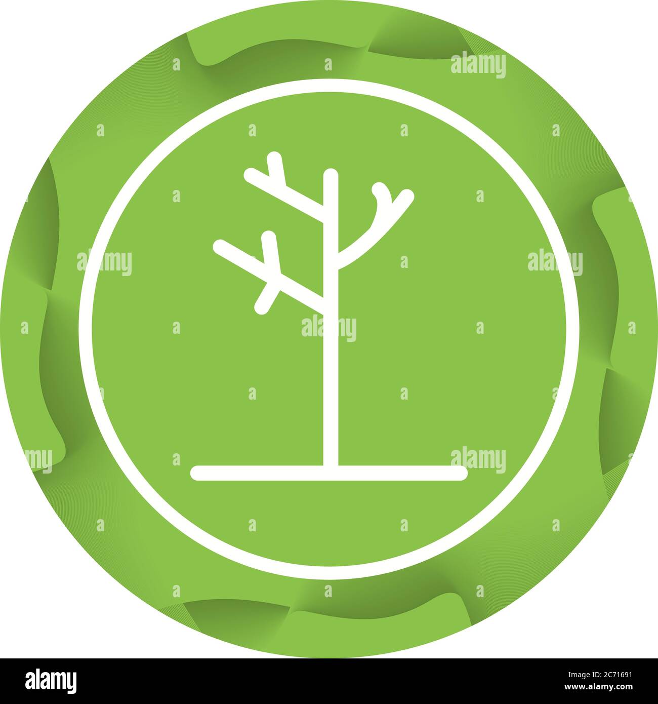 Unique Autumn Vector Glyph Icon Stock Vector