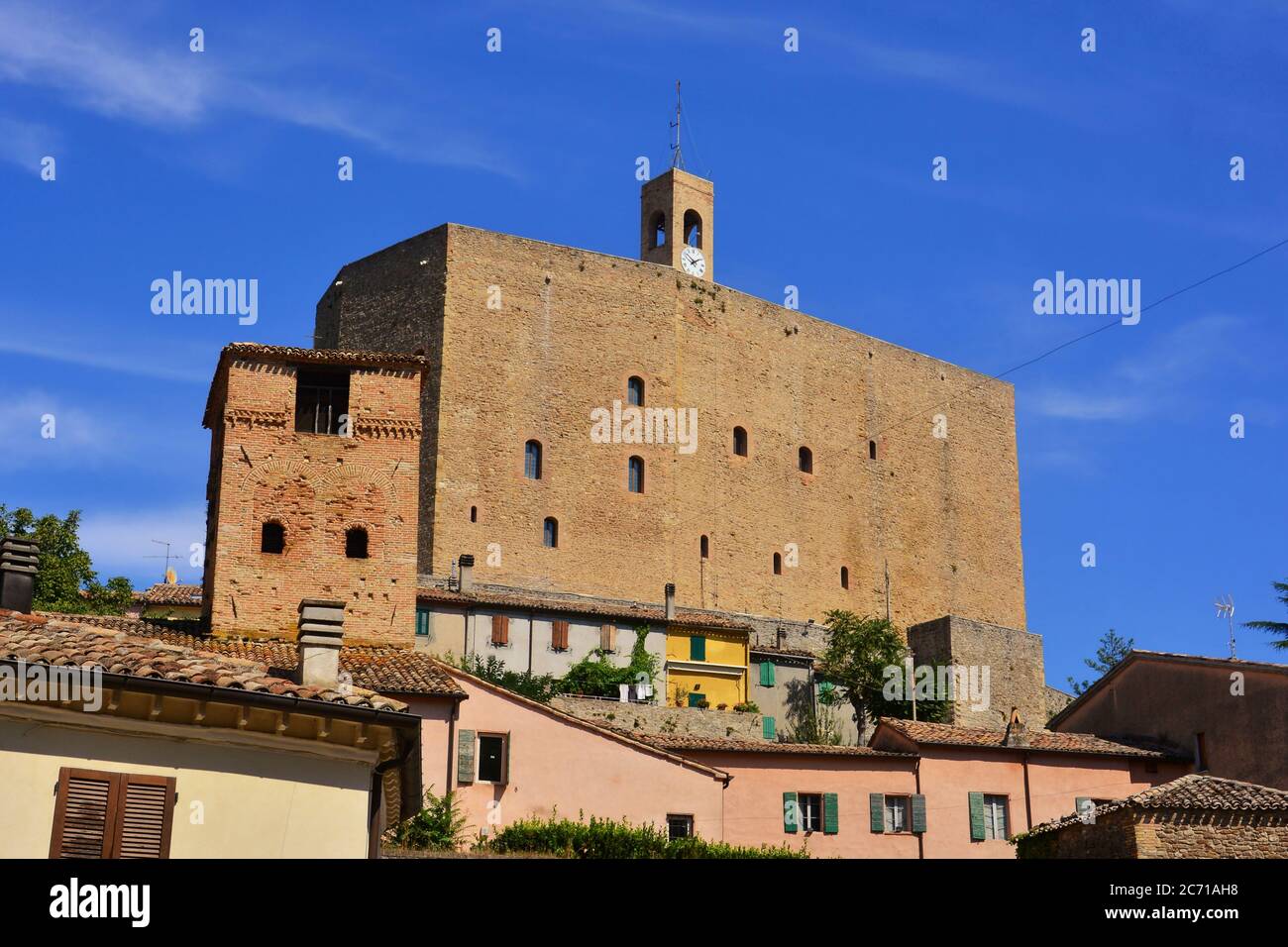 Rocca malatestiana di montefiore conca hi-res stock photography and ...