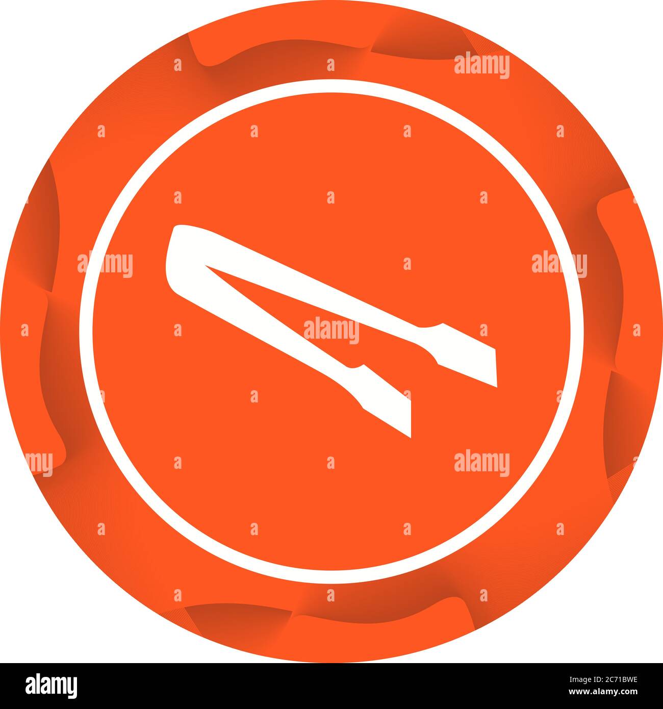 Laboratory tongs Stock Vector Images - Alamy