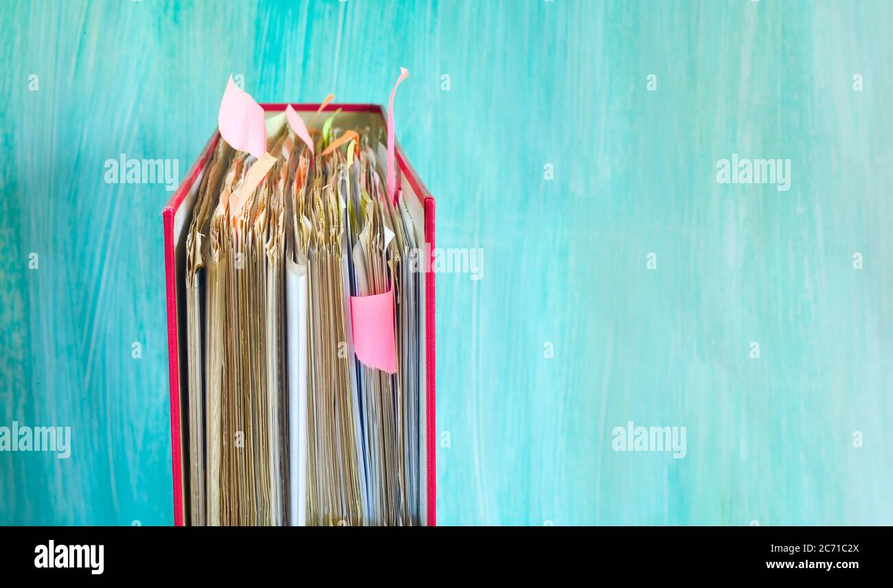 Grungy file folders hi-res stock photography and images - Alamy