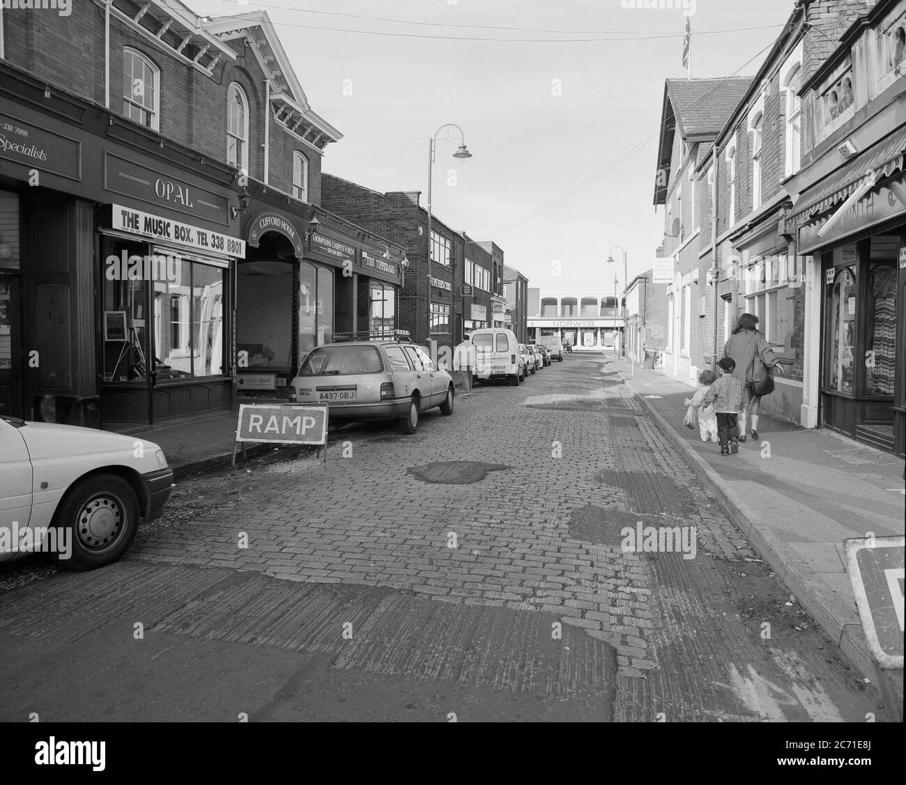 Stalybridge Town Centre, Greater Manchester, north west England, UK in