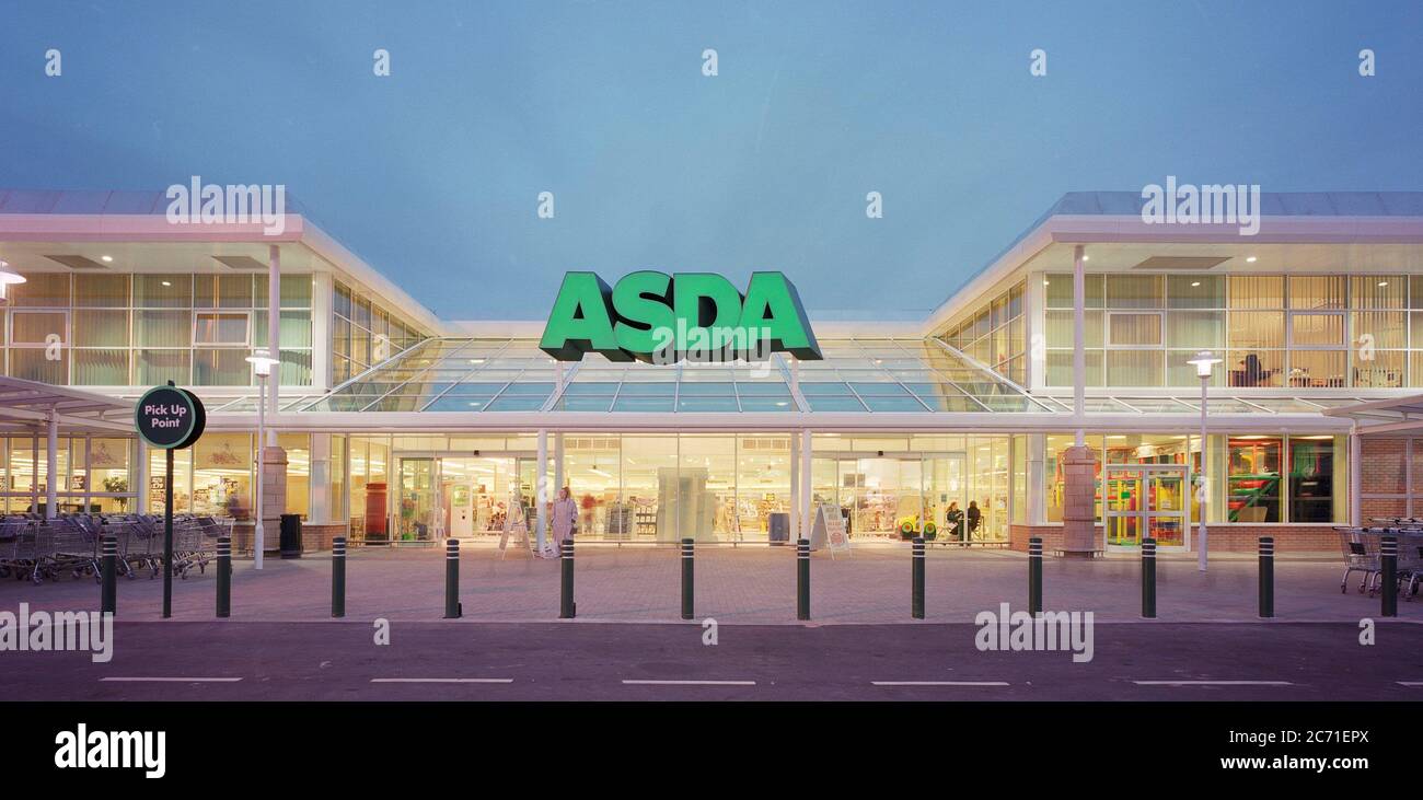 As then brand new Asda Store at Monks Cross, York, northern England, UK
