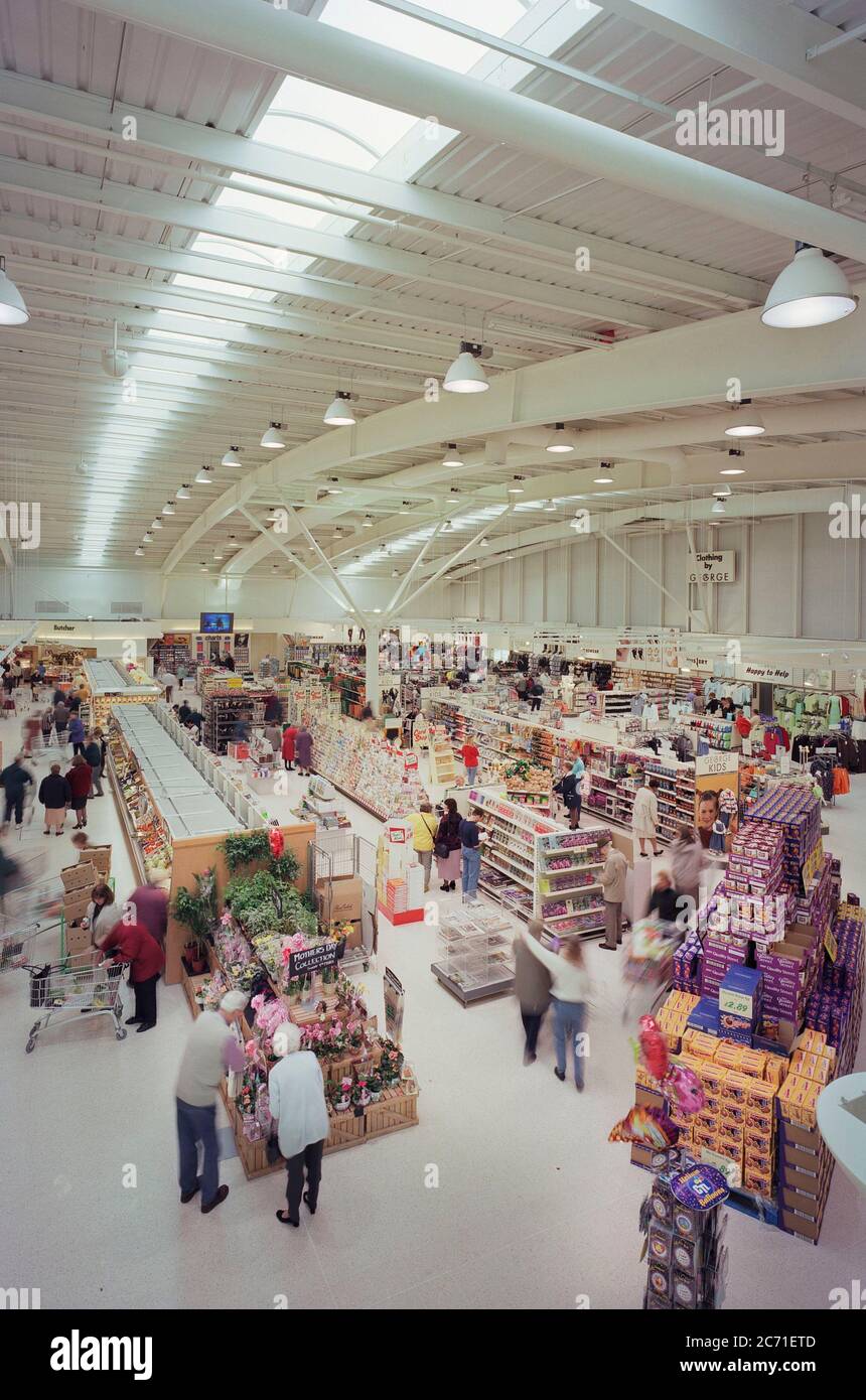 As then brand new Asda Store at Monks Cross, York, northern England, UK