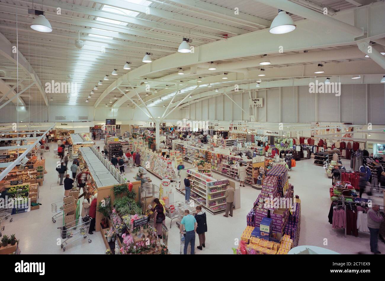 As then brand new Asda Store at Monks Cross, York, northern England, UK