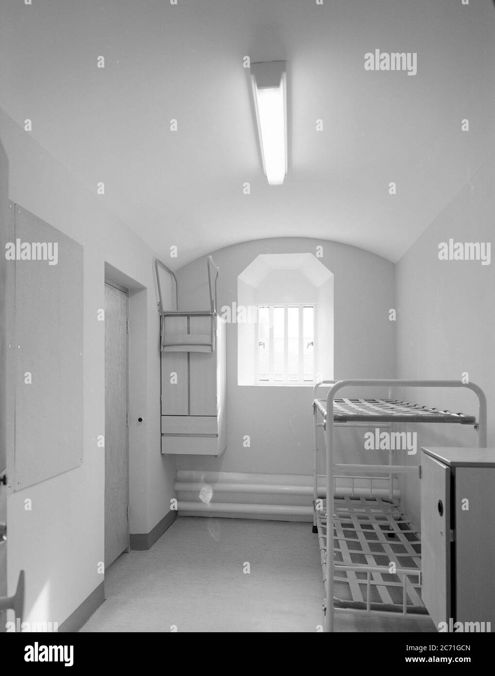 Prison cell in a UK Victorian prison, in 1997 Stock Photo Alamy
