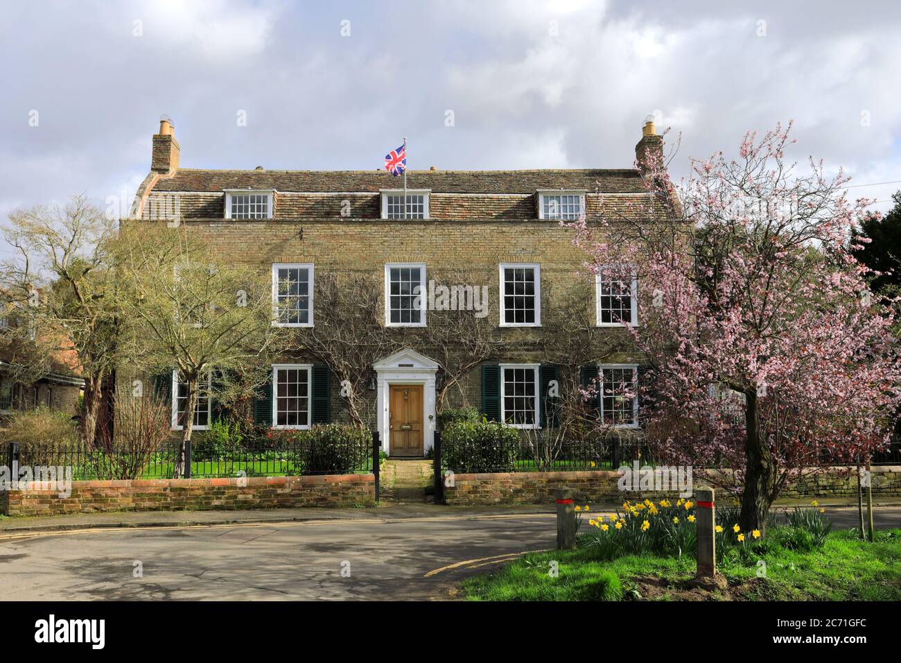 The River House at Hemmingford Grey village, Cambridgeshire; England