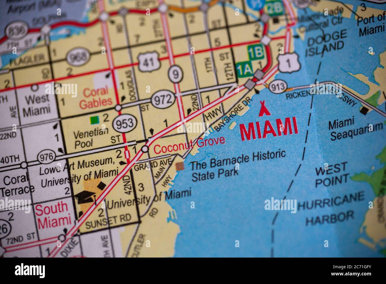 miami florida to new jersey