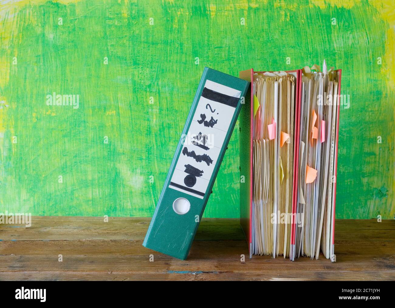Grungy File Folders High Resolution Stock Photography and Images - Alamy