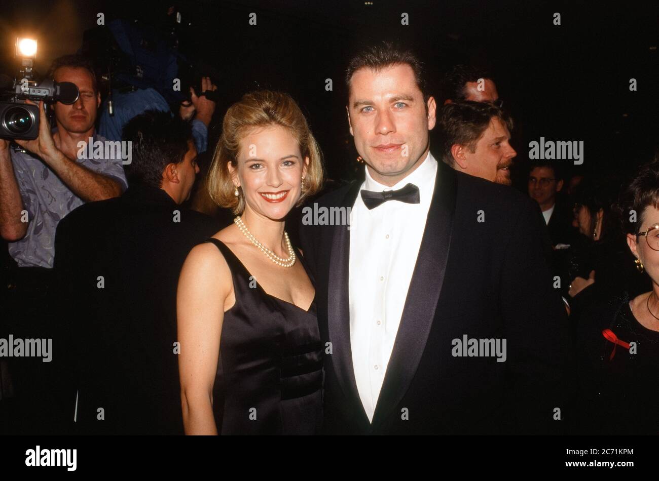 Kelly Preston And John Travolta Circa 1995 JRC The Hollywood 