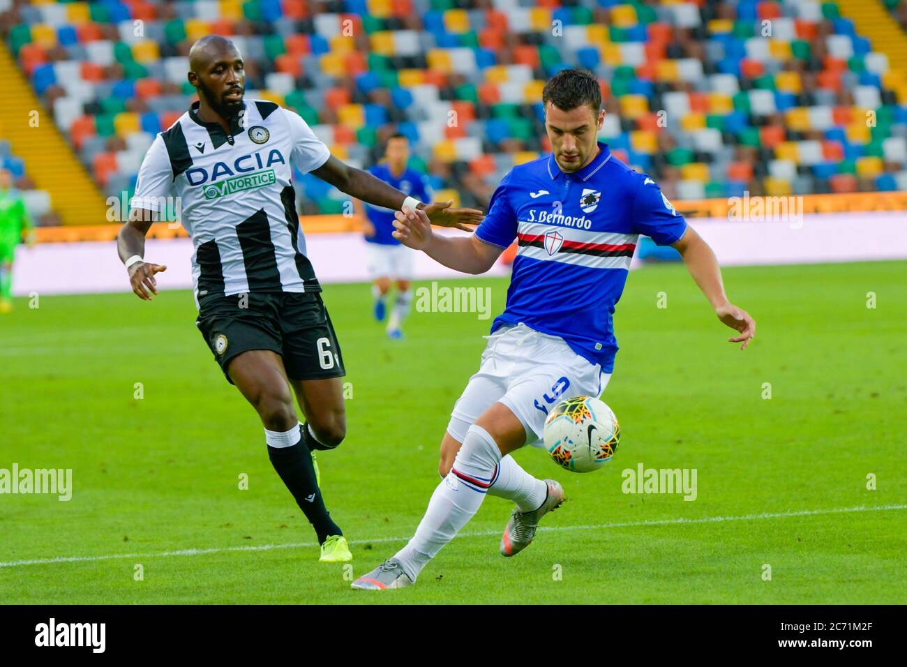 Fofana scores 2 as Udinese beats Palermo in Serie A