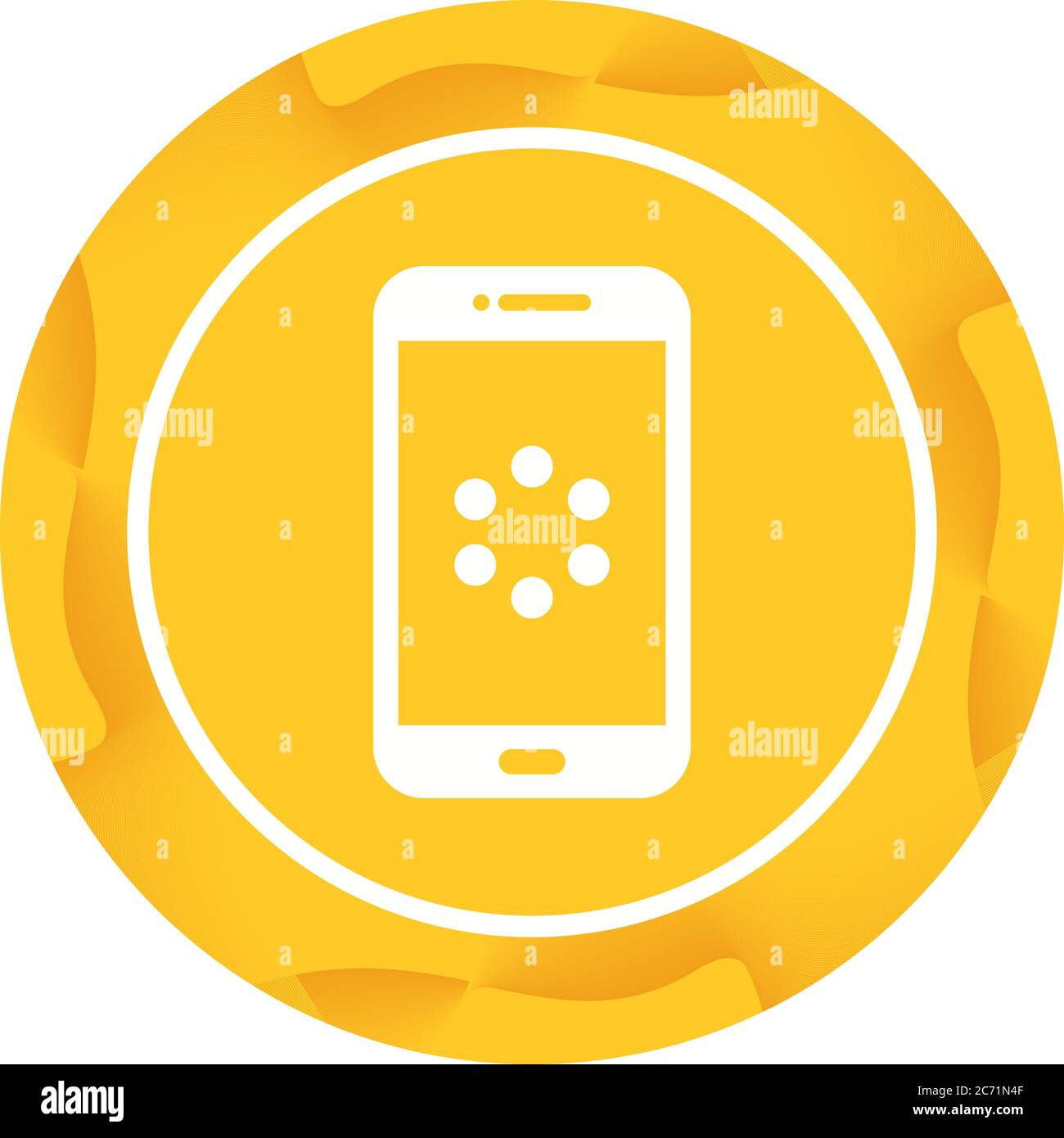 Unique Watch Synchronization Vector Glyph Icon Stock Vector