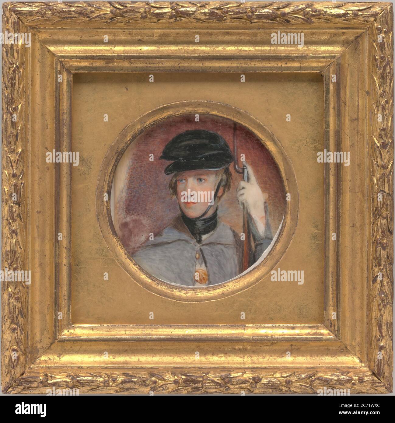 Alfred Sully, ca. 1839 Stock Photo - Alamy