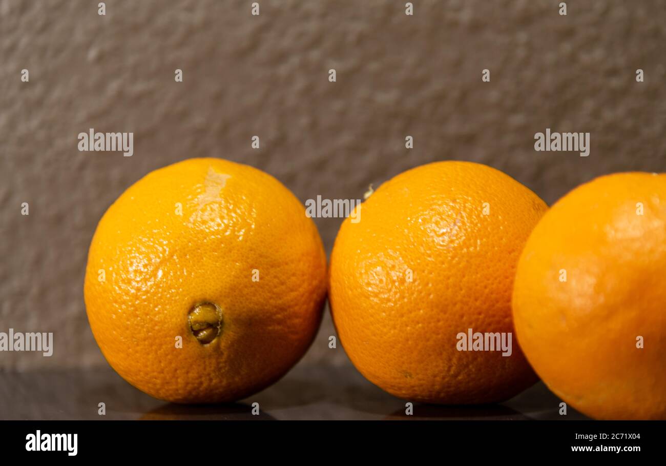 Bay orange, also known as "navel" orange, which is actually a second