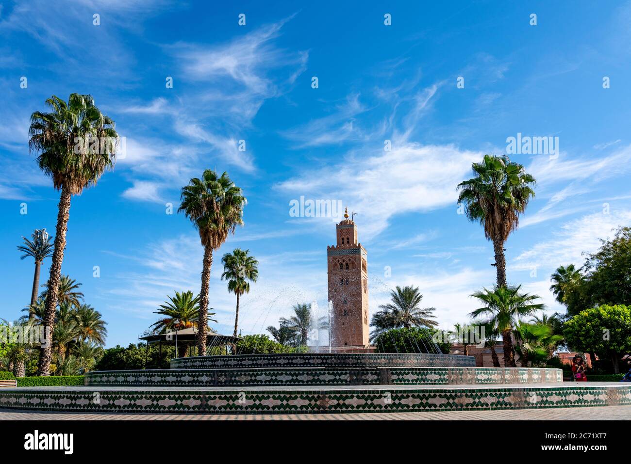 Koutoubia Mosque  (CTK Photo/Ondrej Zaruba) Stock Photo