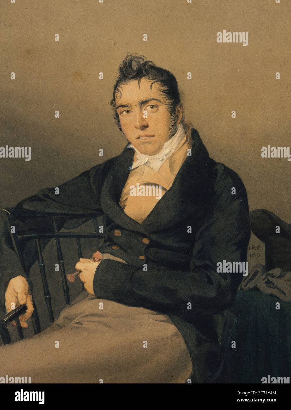 Allan Melville, 1810. Stock Photo