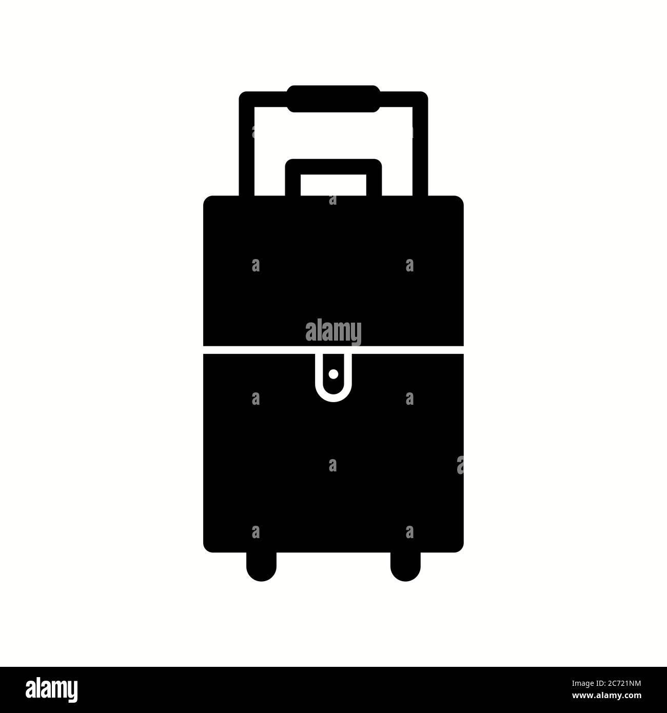 Unique Suitcase Vector Glyph Icon Stock Vector Image & Art - Alamy