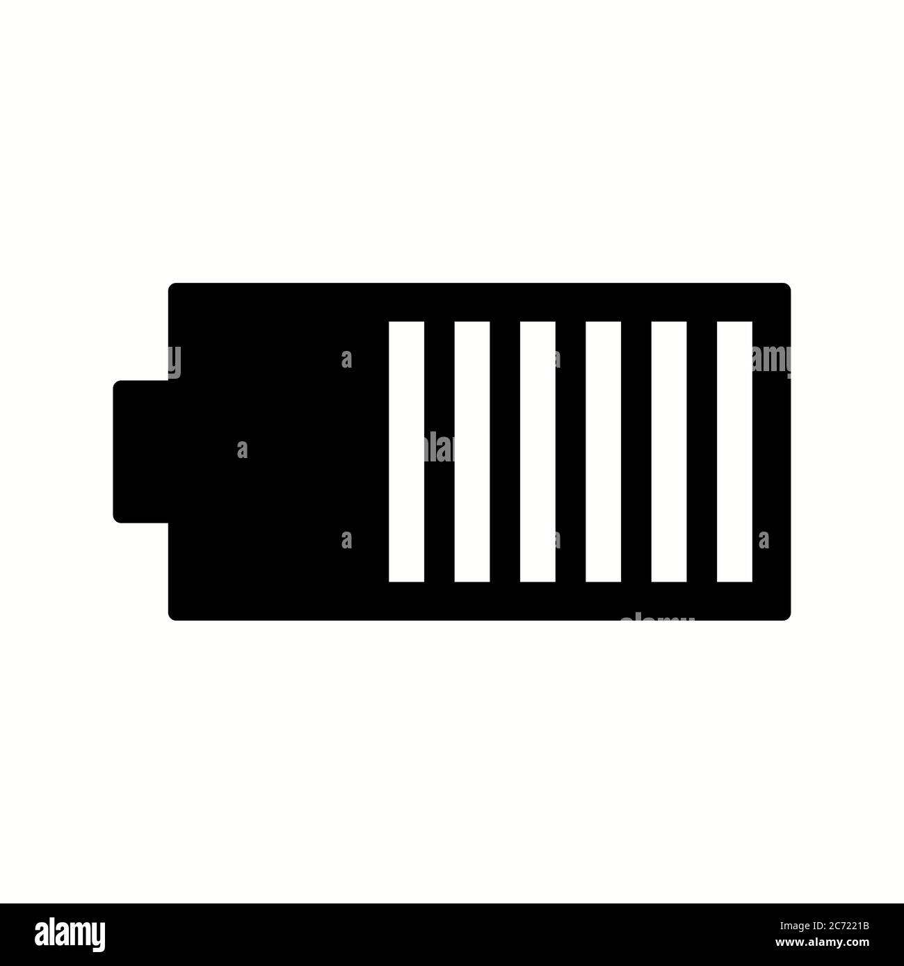 Unique Battery Vector Glyph Icon Stock Vector Image & Art - Alamy