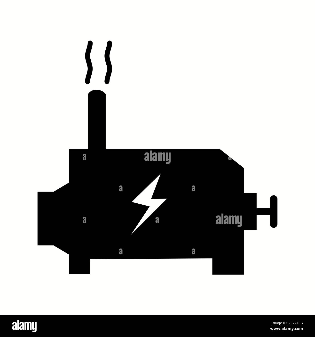 Unique Engine Vector Glyph Icon Stock Vector Image & Art - Alamy