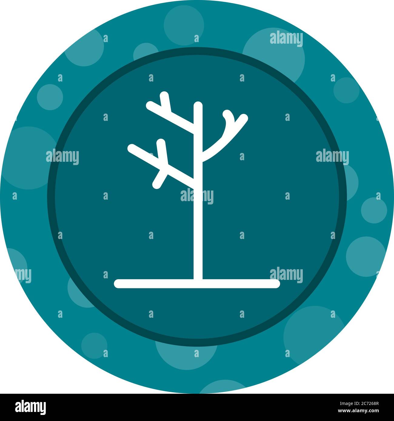 Unique Autumn Vector Glyph Icon Stock Vector