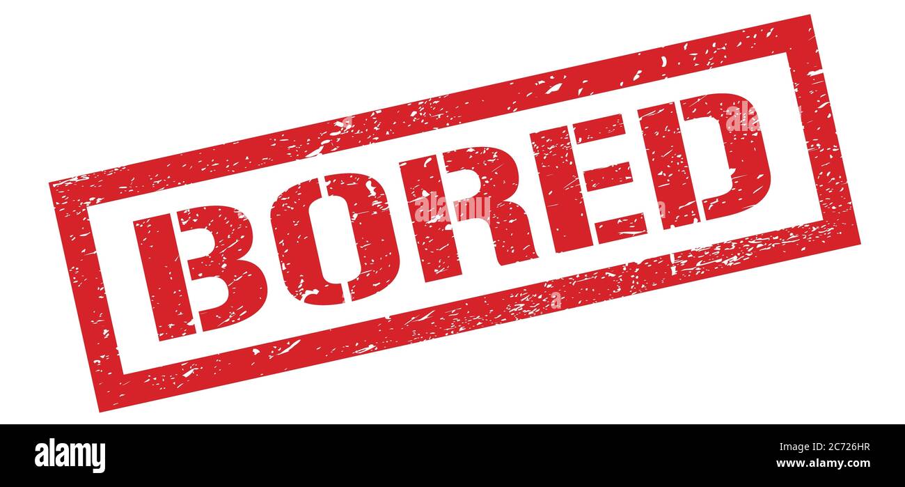 Bored stamp Cut Out Stock Images & Pictures - Alamy