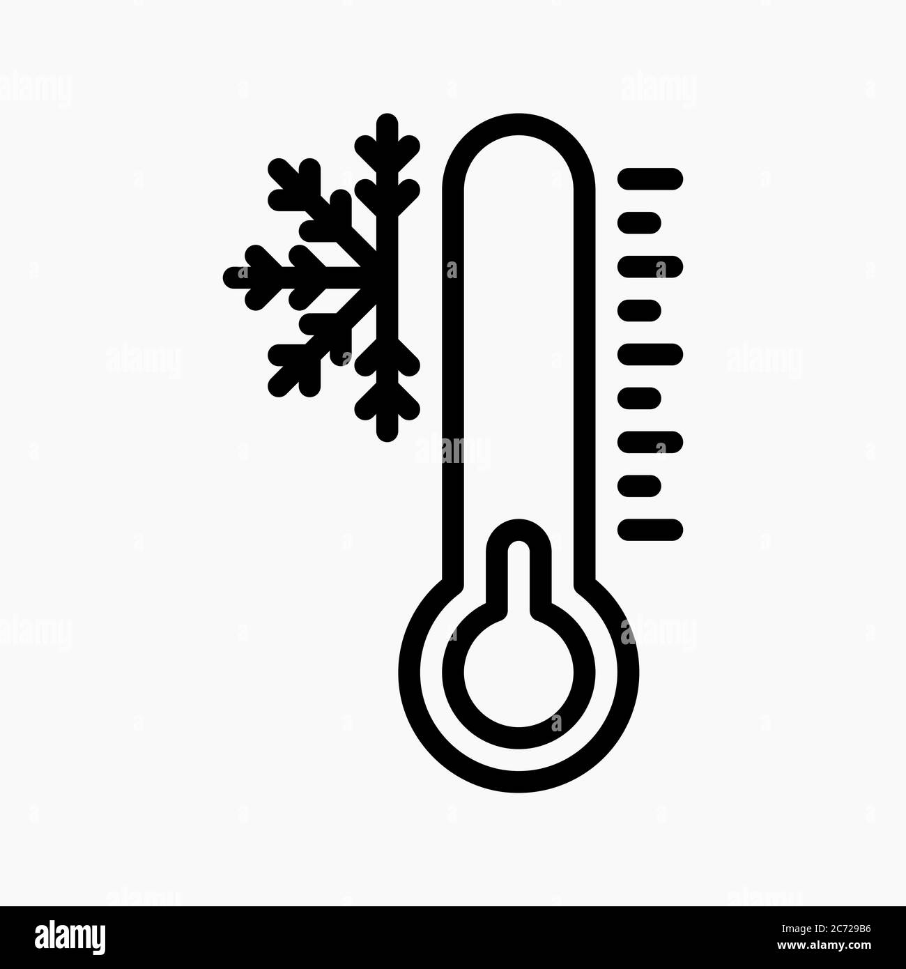 heat thermometer icon and sun symbol vector illustration EPS10 Stock Vector  Image & Art - Alamy